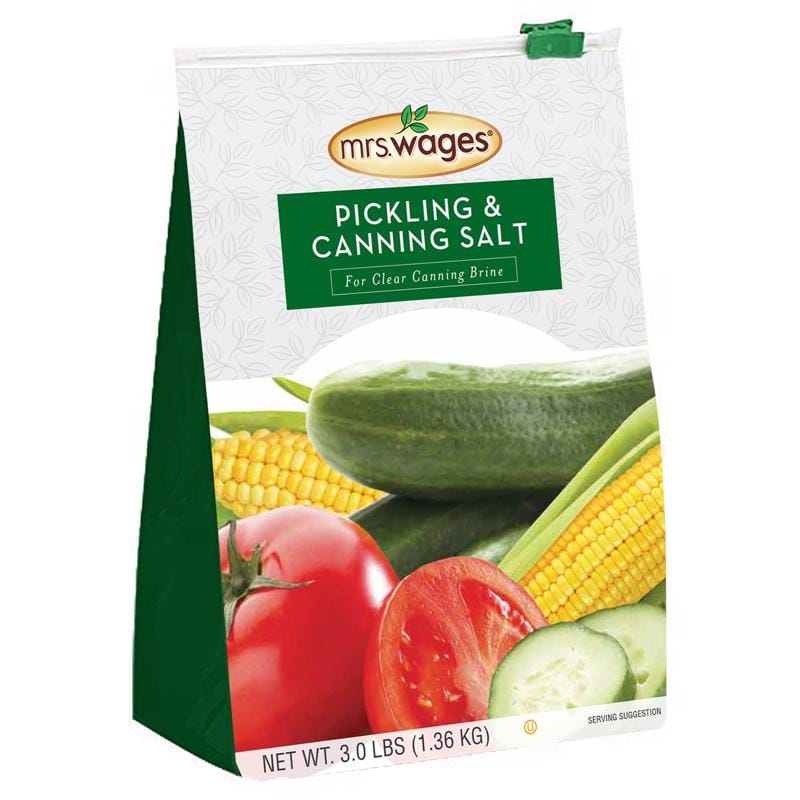 MRS. Wages W510-B4425 Pickling and Canning Salt 48 oz 1 pk