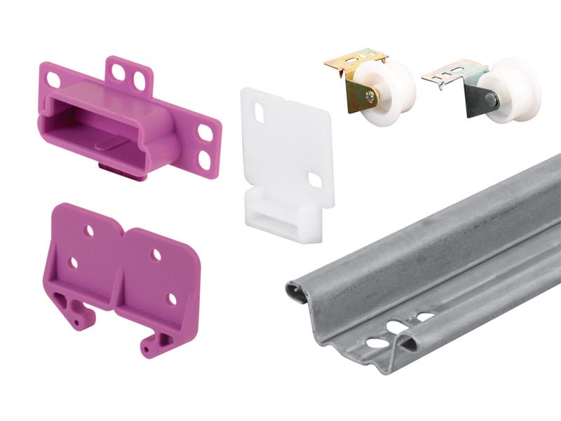 Prime-Line R 7125 22 in. L Plastic Center Guide Drawer Guide Roller Assembly 1 pk