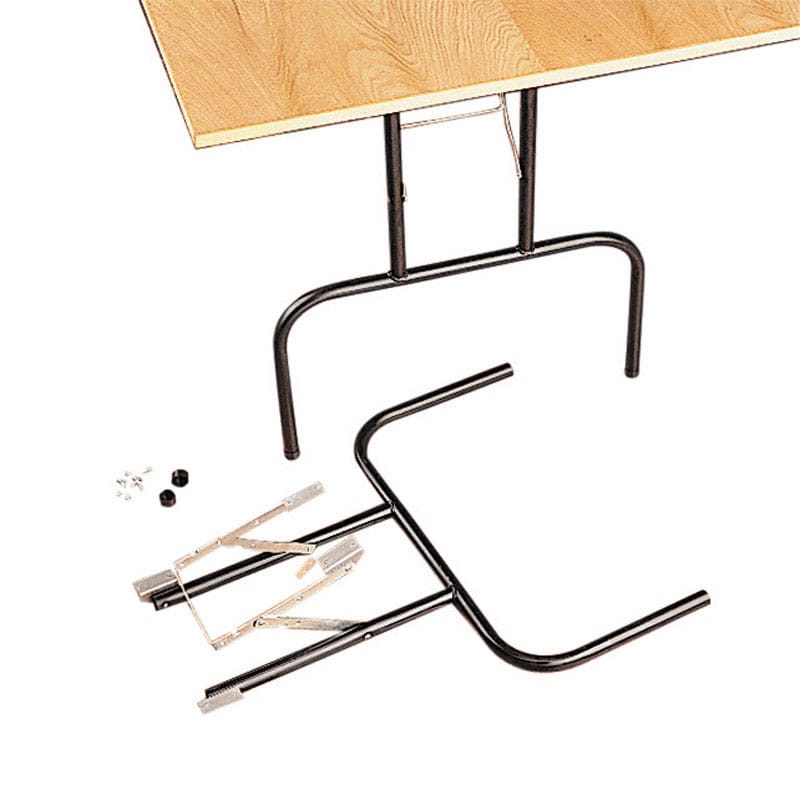 Waddell FTL100 29 in. H Folding Metal Table Leg