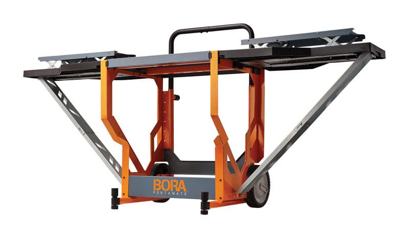 Bora PM-8000 Portacube 31 in. L X 29 in. W X 34 in. H Rolling Miter Saw Station
