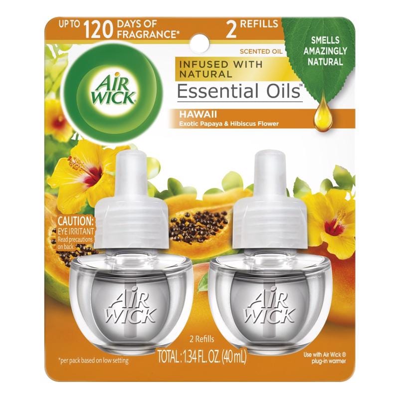 Air Wick 6233885175 Hawaii Scent Air Freshener Refill 0.67 oz Liquid