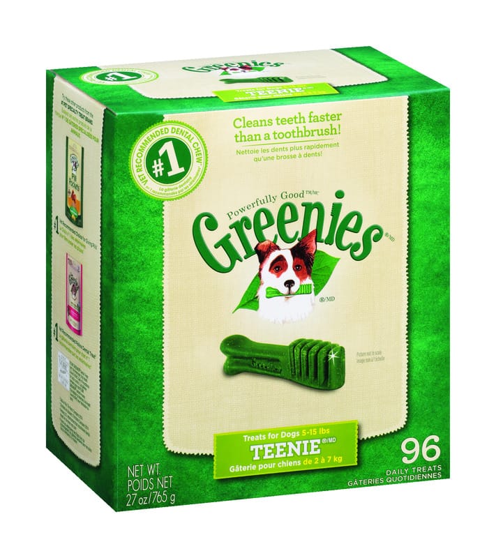Greenies 428634 Mint Grain Free Dental Stick For Dog 27 oz 7.6 in. 1 pk