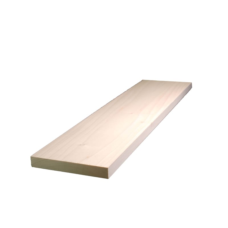 Alexandria Moulding 0Q1X6-27048C 1 in. X 6 in. W X 4 ft. L Poplar Board