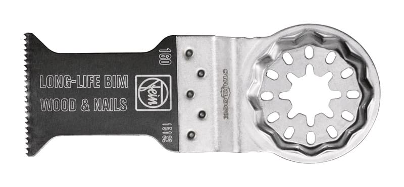 Fein 63502160260 Starlock 1-3/8 in. X 1-3/8 in. L Bi-Metal E-Cut Long-Life Saw Blade 1 pk