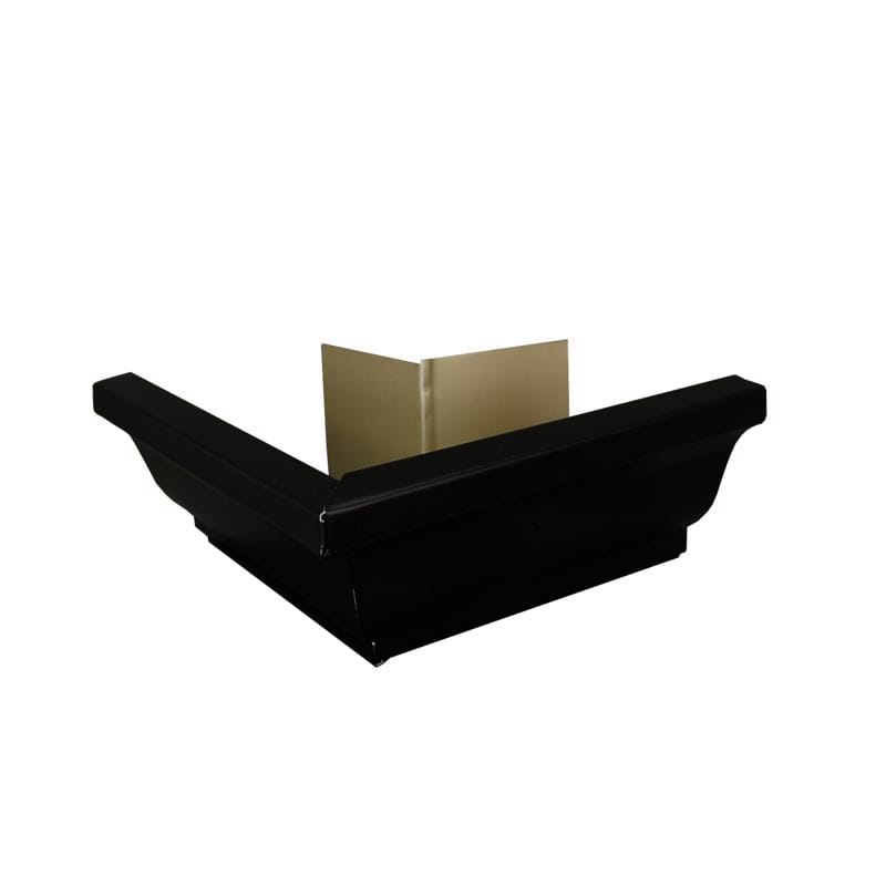 Amerimax 2500235HP 3.75 in. H X 8.88 in. W X 8.88 in. L Black Aluminum K Outside Miter