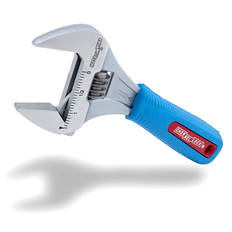 Channellock 6WCB Wideazz Metric and SAE Adjustable Wrench 6 in. L 1 pc