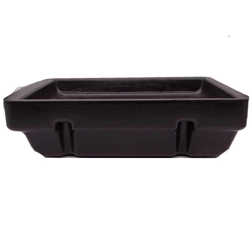 Midwest Can 6601 Black 5 in. H Polyethylene 9 qt Drain Pan