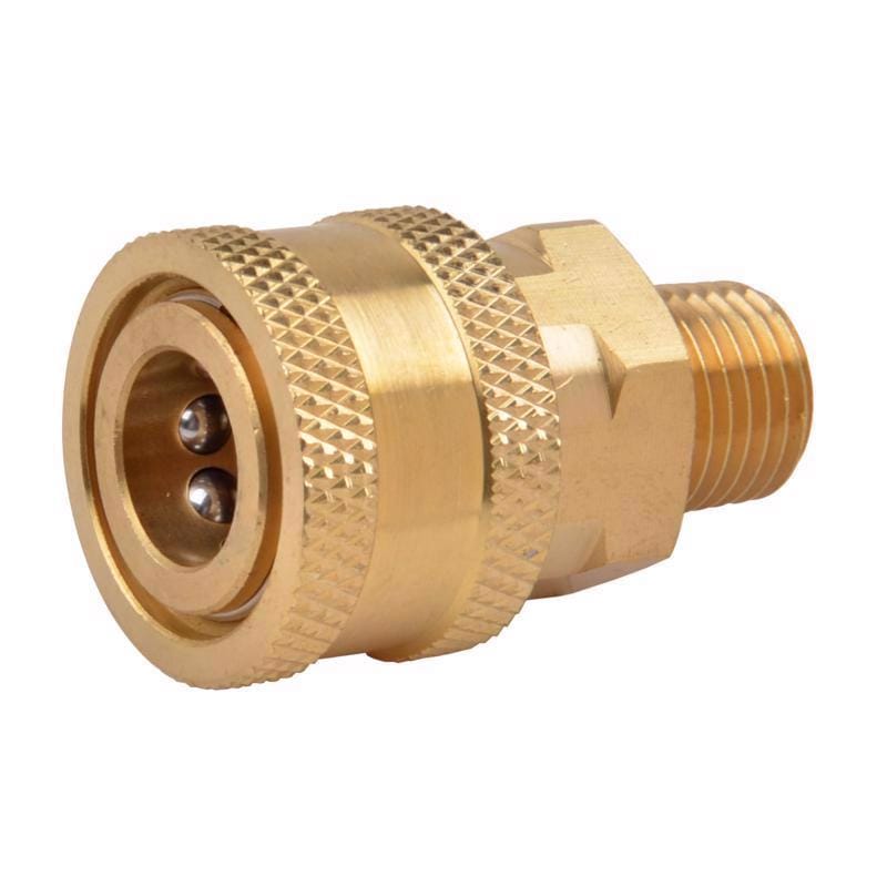 Surfacemaxx SMX-PWA316 1/4-in Male NPT x 1/4-in Female Quick Connect Coupler 5500 psi