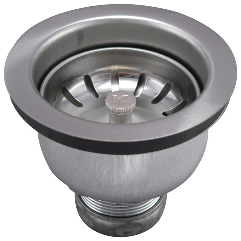 Keeney 1434SS 3-1/2 in. D Stainless Steel Basket Strainer Assembly