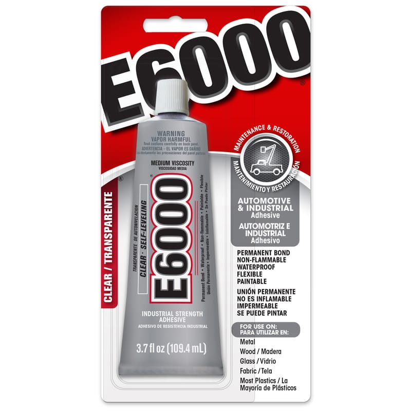 E6000 800622 High Strength Automotive and Industrial Adhesive Gel 3.7 oz