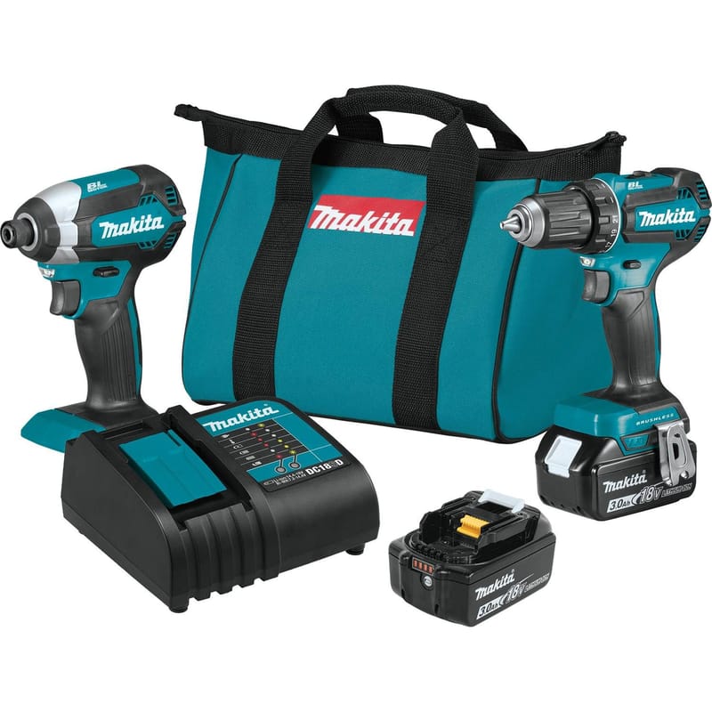 Makita XT281S 18V LXT Cordless Brushless 2 Tool Combo Kit