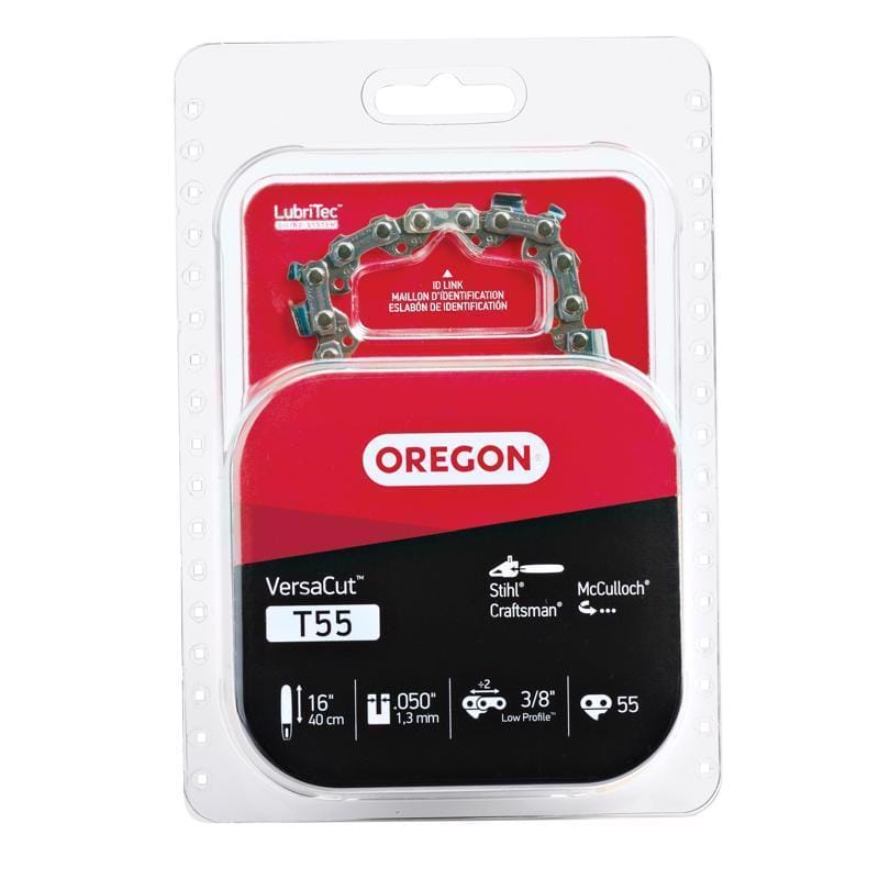 Oregon T55 VersaCut T55 16 in. Chainsaw Chain 55 links