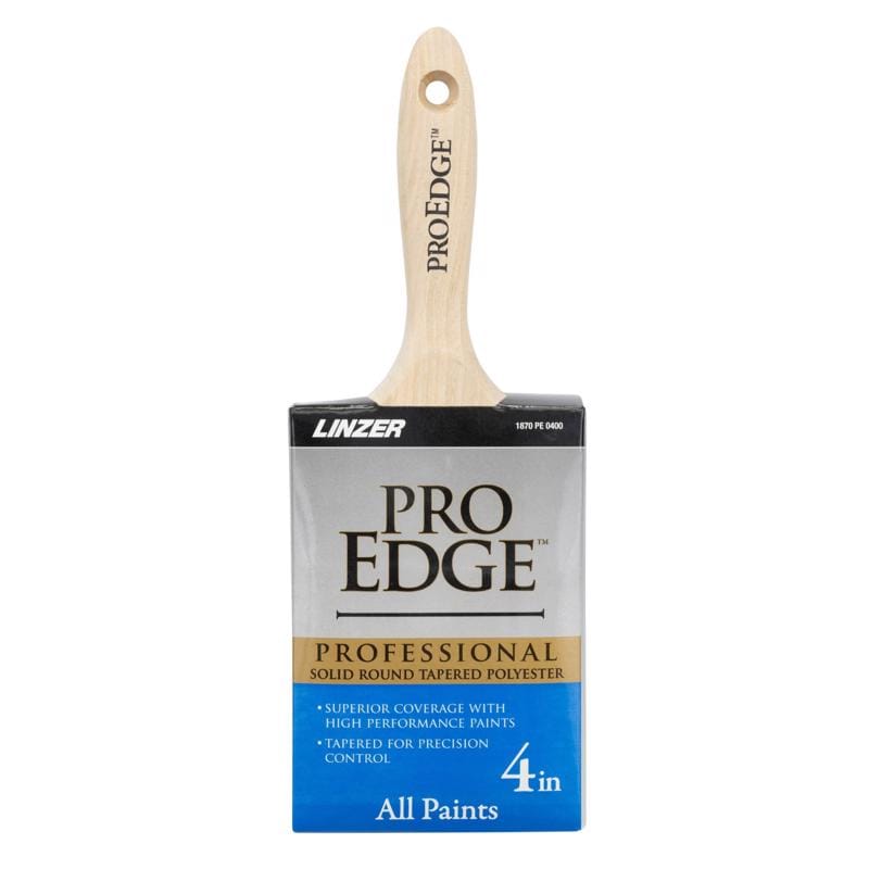 Linzer 1870 PE 0400 Pro Edge 4 in. Flat Paint Brush