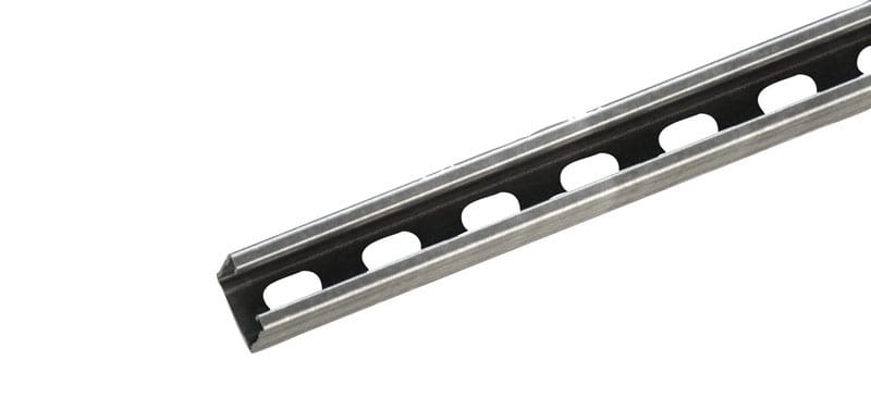 Unistrut RP1100T10PG 1-5/8W in. D X 10 ft. L Zinc Strut Channel For IMC