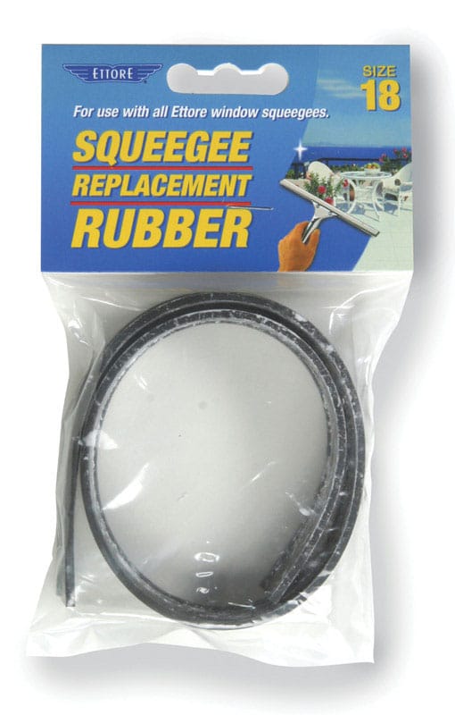 Ettore 20018 18 in. Rubber Squeegee Replacement Rubber
