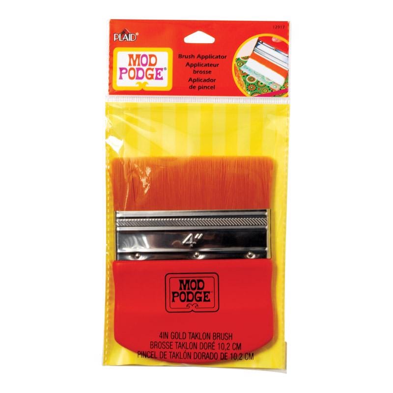 Plaid 12917 Mod Podge 4 in. Flat Brush Applicator