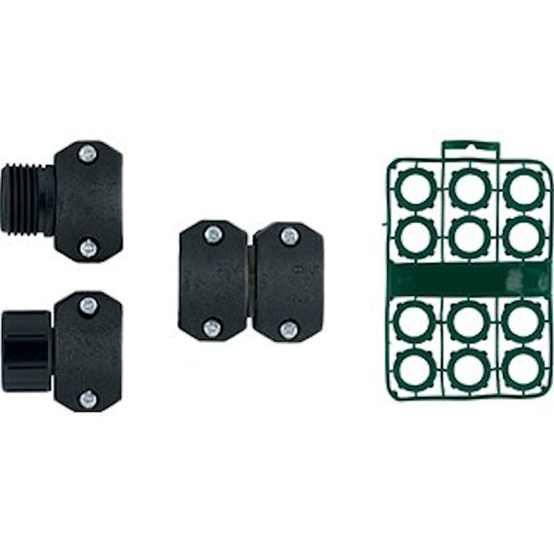 Orbit 58097N 5/8-3/4 in. Plastic Threaded Hose Mender Kit