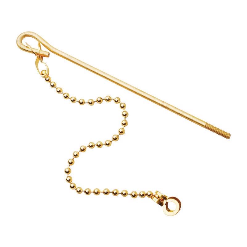 Plumb Pak PP835-11 Lift Wire and Chain Gold Brass For Universal