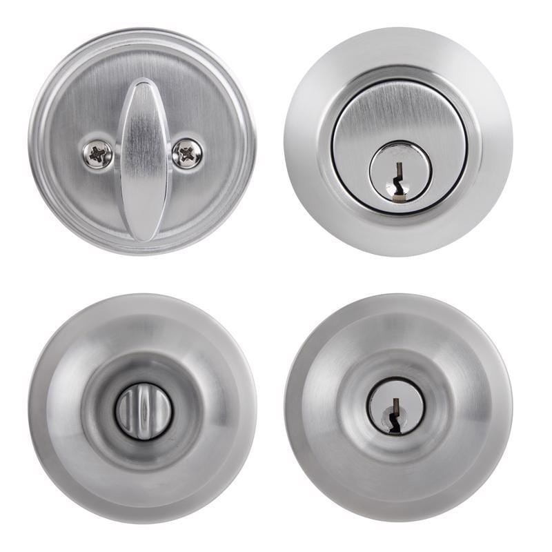 Brinks BC40054 Commercial Knob and Deadbolt Set 2 in.