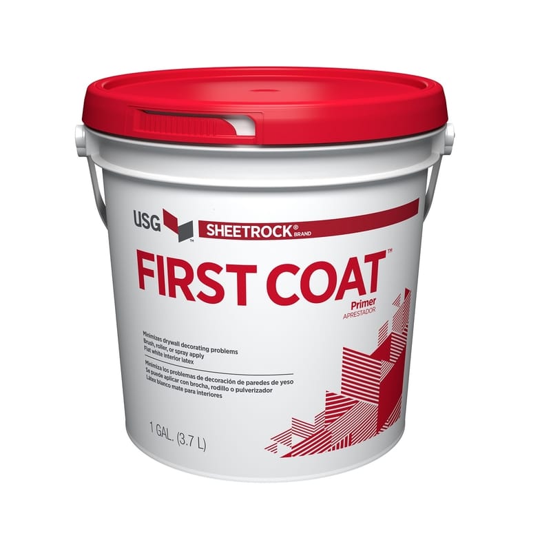 Usg Sheetrock 544825 First Coat White Flat Latex Primer 1 gal