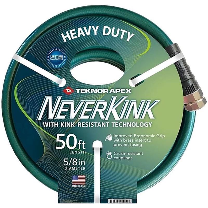 Teknor Apex 8617-50 NeverKink 5/8 in. D X 50 ft. L Heavy Duty Garden Hose