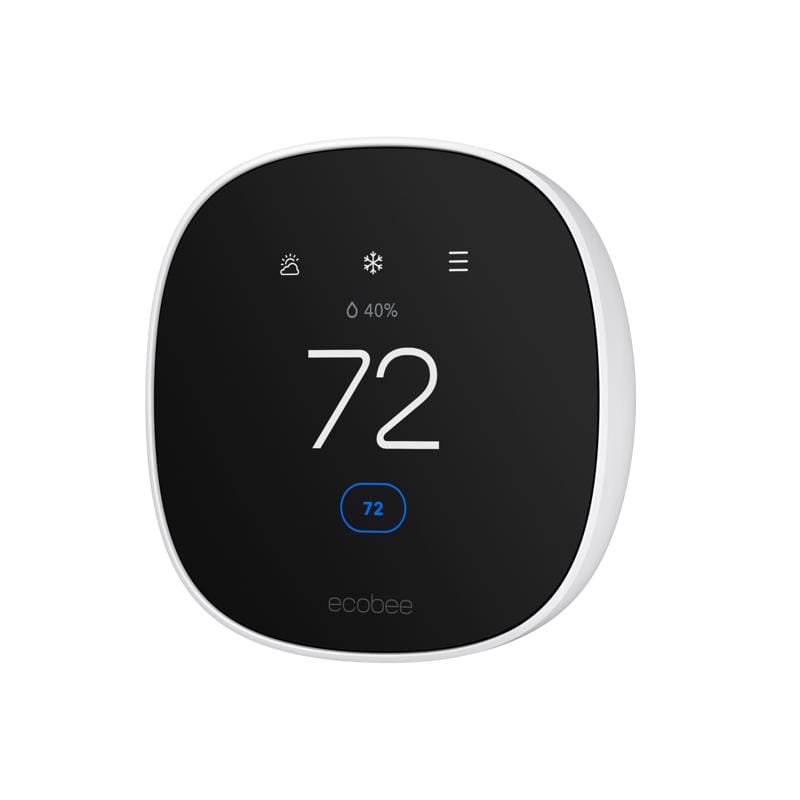 Ecobee EB-STATE7-01 Built In WiFi Heating and Cooling Touch Screen Smart-Enabled Thermostat