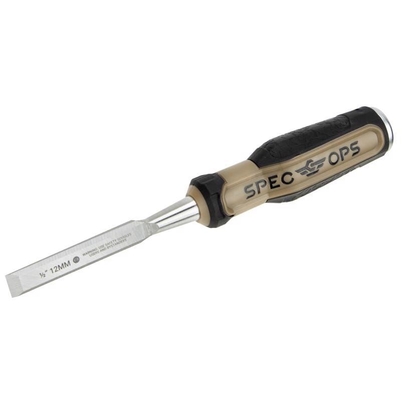 Spec-Ops SPEC-C1-12 Wood Chisel Beveled 1/2"