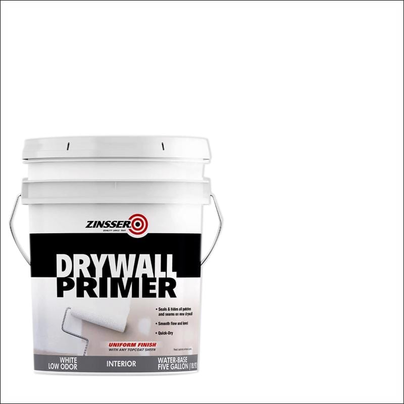 Zinsser 1500 White Flat/Matte Water-Based Primer 5 gal