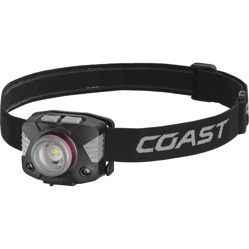Coast 31510 700 lm Black/Gray LED Rechargeable Head Lamp