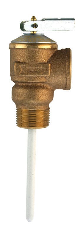 Cash Acme 15914A-0125 3/4 in. Bronze Temperature and Pressure Relief Valve