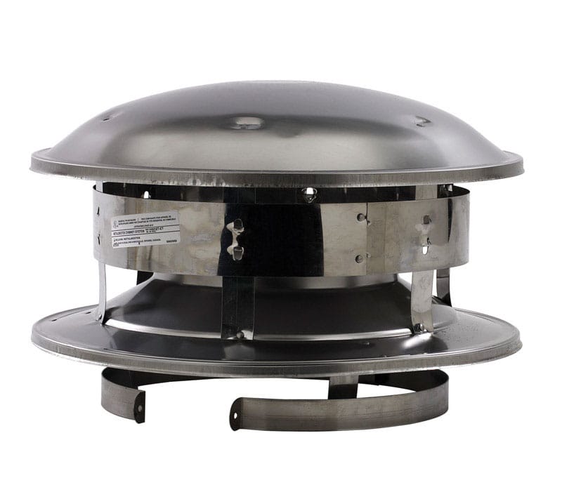 Selkirk 208800 8 in. D Stainless Steel Chimney Cap