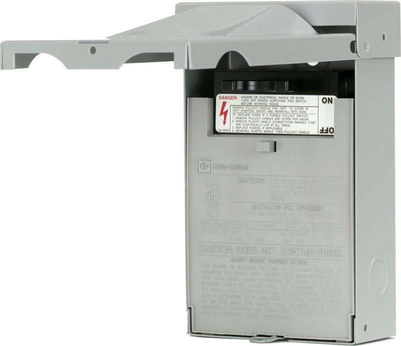 Eaton DPU222RT 60 amps Non-Fusible AC Disconnect