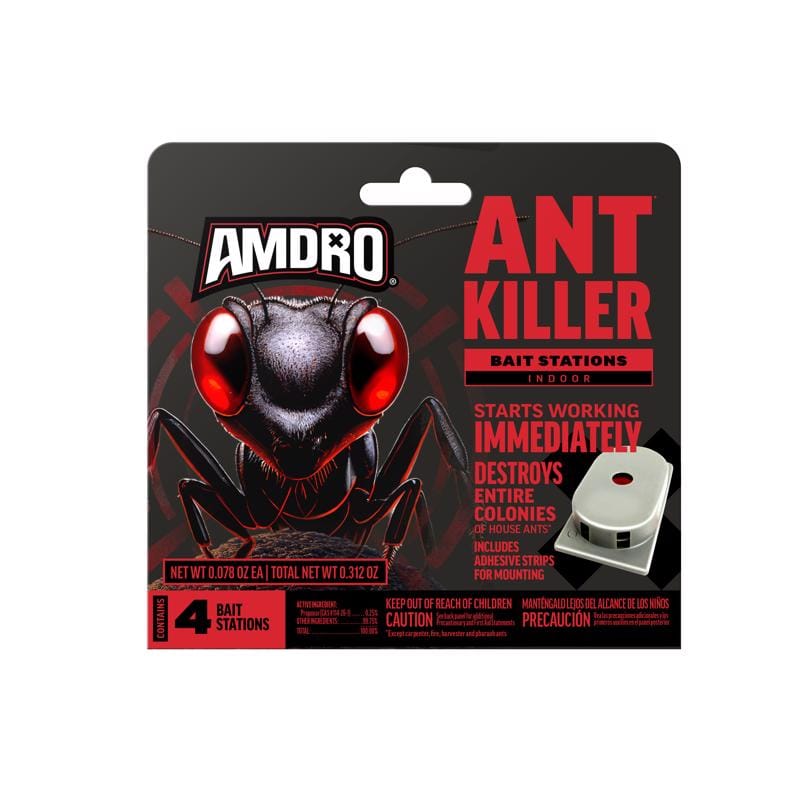 Amdro 100550452 Ant Killer Bait Station 4 pk
