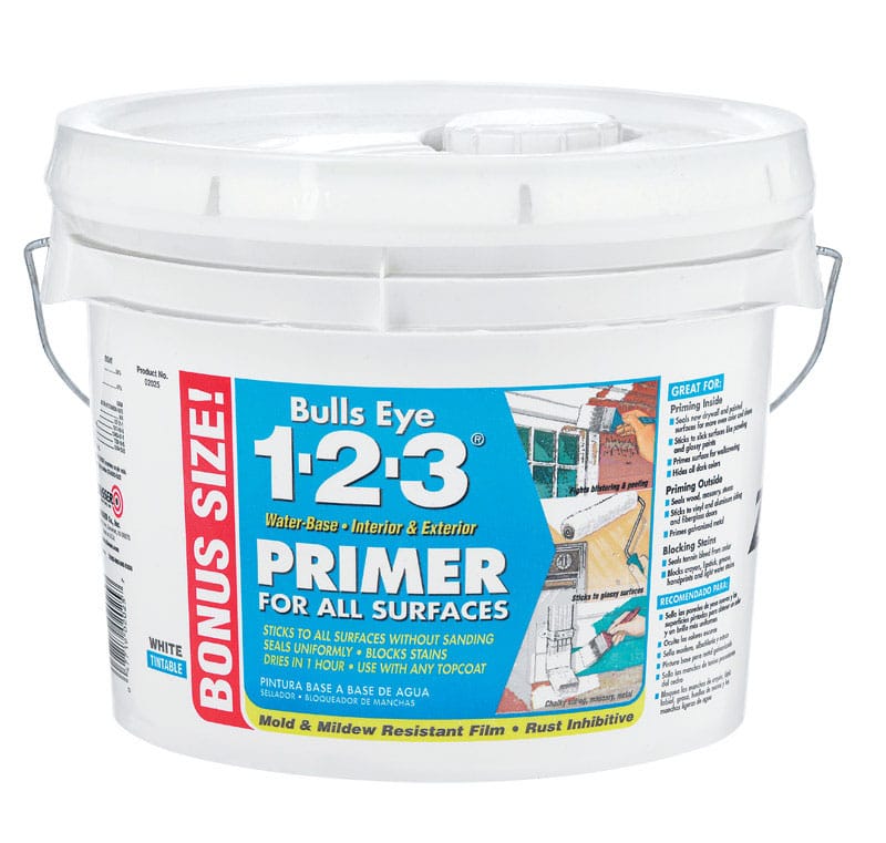 Zinsser 2025 Bulls Eye 123 White Primer and Sealer 2.5 gal