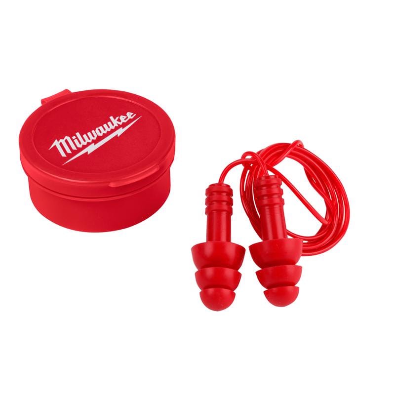Milwaukee 48-73-3151 3 Pack Reusable Corded Earplugs