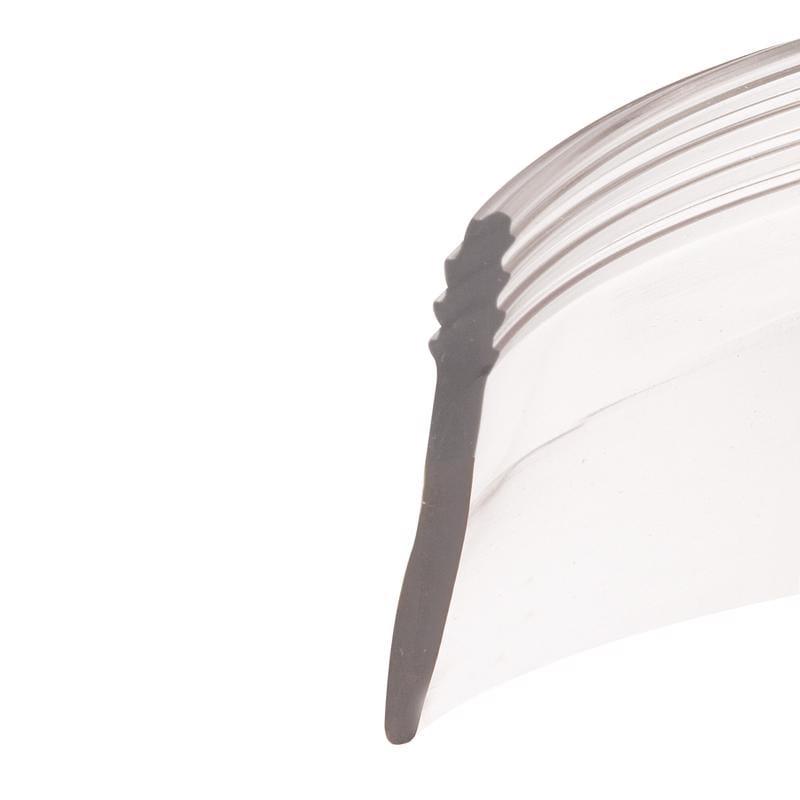 Prime-Line M 6229 1-7/16 in. W Clear Frameless Shower Door Bottom Seal