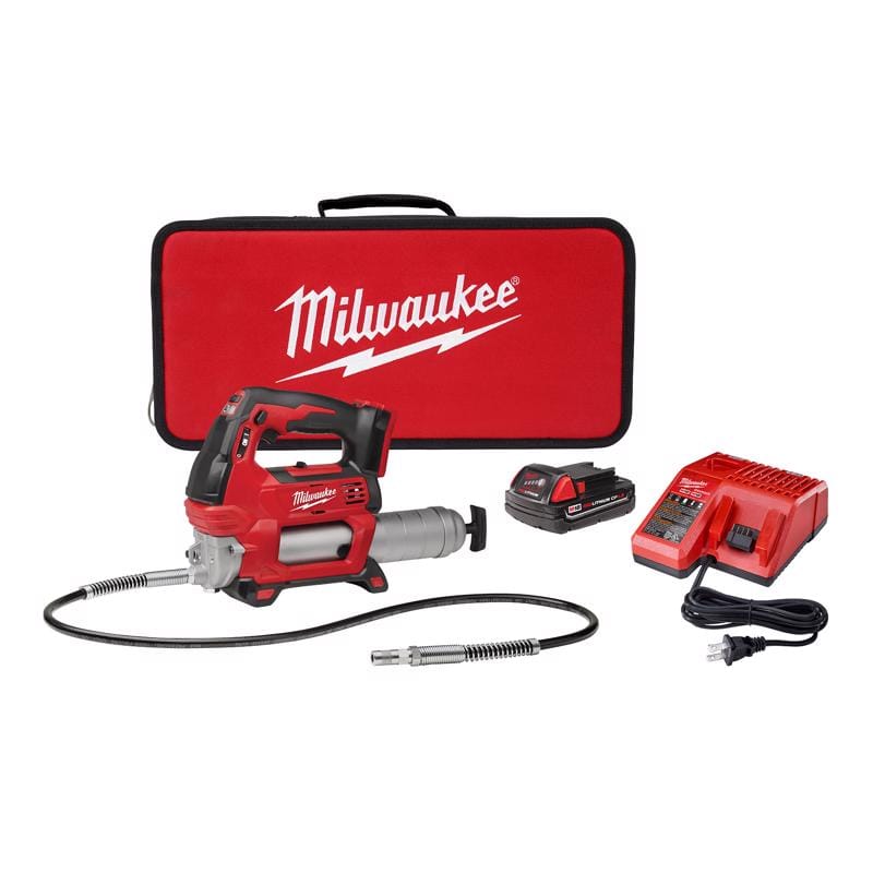 Milwaukee 2646-21CT M18 Cordless Grease Gun Kit Kit (Battery & Charger) 14 oz