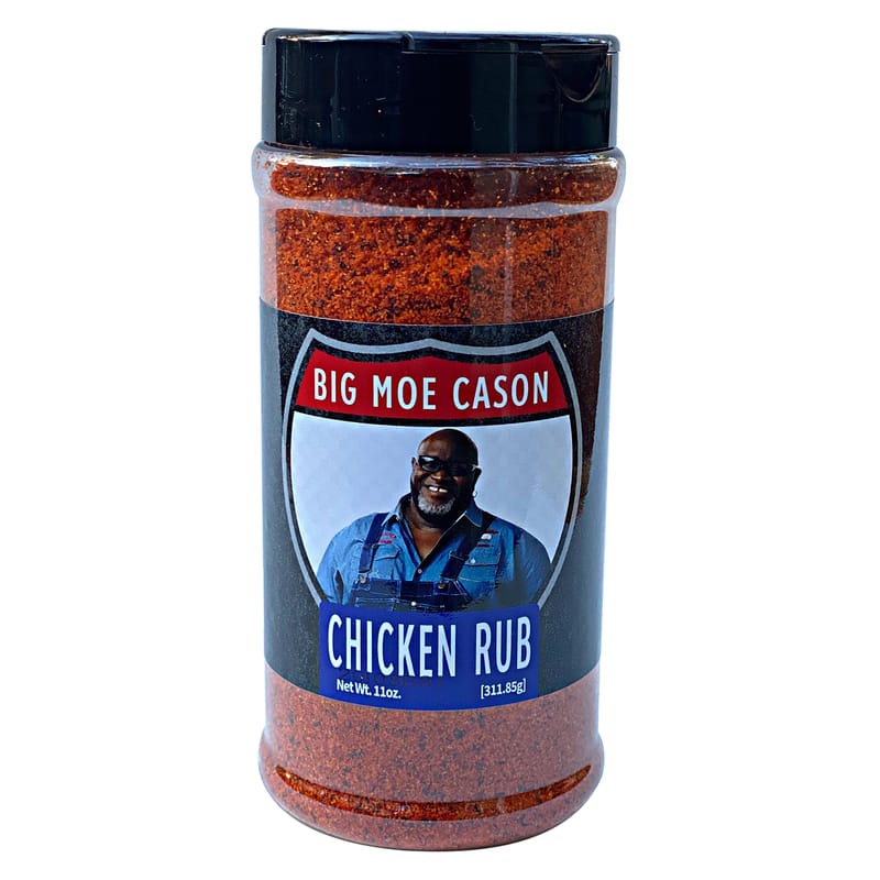 Moe Cason Barbecue MOECHICKEN Big Moe Cason Chicken BBQ Rub 11 oz