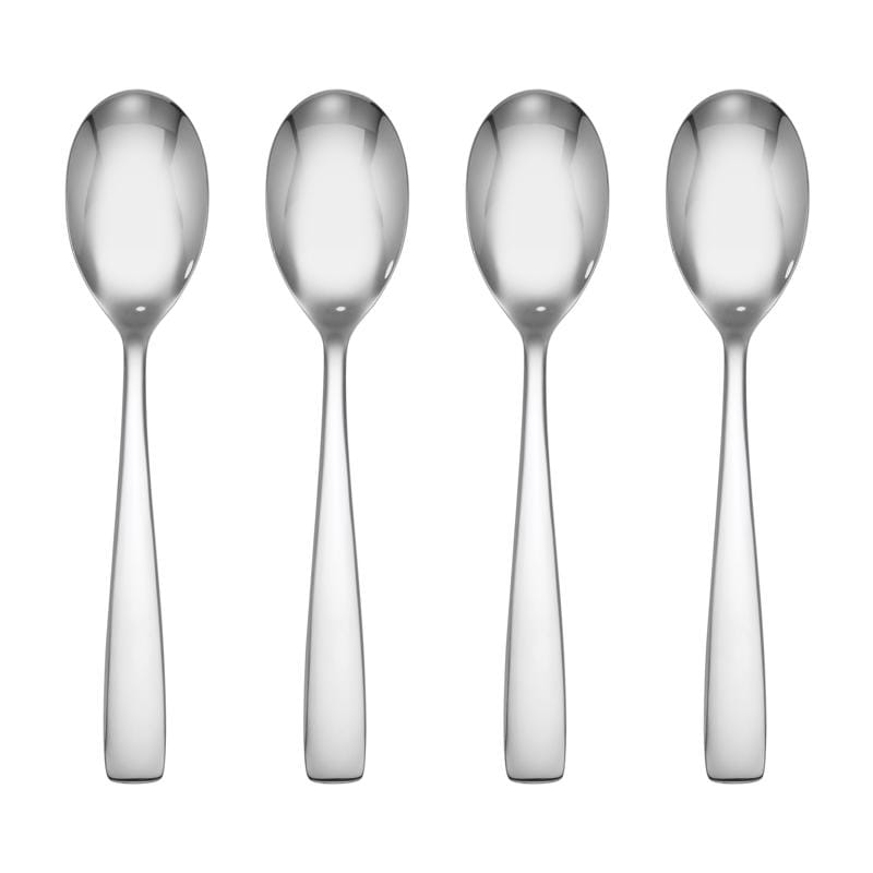 Hampton Forge 898601 Austin Silver Stainless Steel Dinner Spoon Set 4 pc