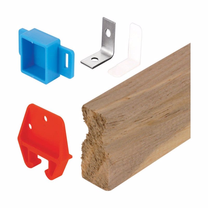 Prime-Line R 7144 Plastic Center Guide Track Replacement Set 1 pk