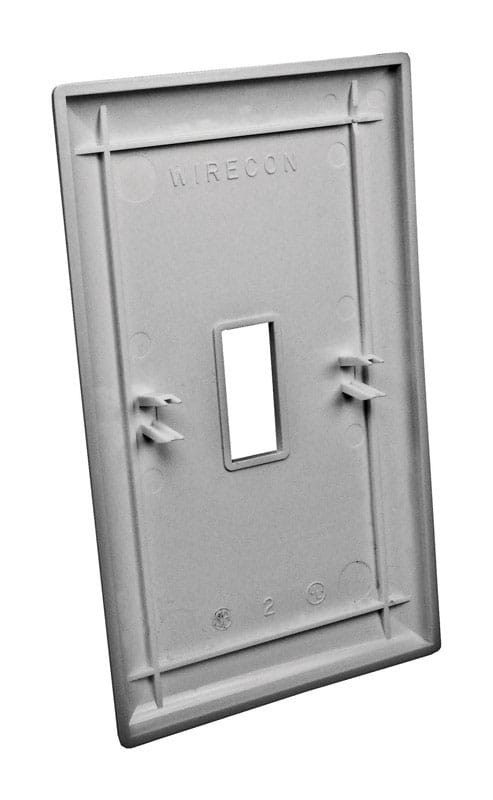 Us Hardware E-161C RV One Gang Plate Single 1 pk