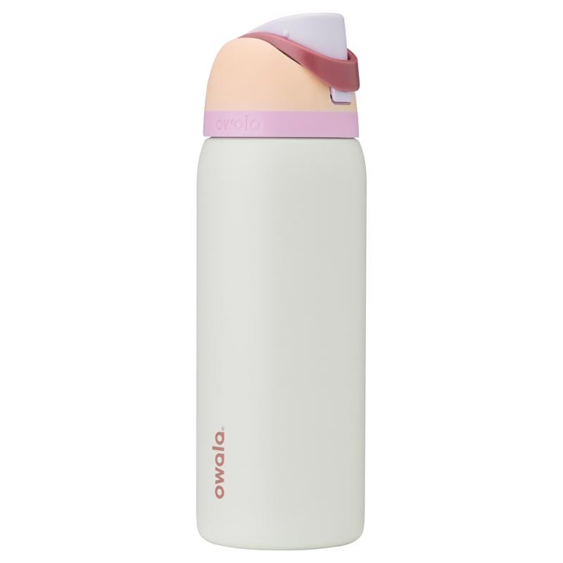 Owala C07035 FreeSip 24 fl. oz. Coastal Mist BPA Free Water Bottle with Spout Lid