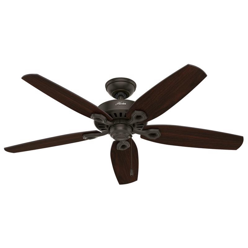 Hunter 53292 Builder Elite 52 in. New Bronze Indoor and Outdoor Ceiling Fan