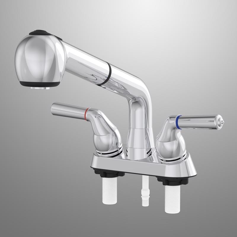Home Plus 4422202C Two Handle Chrome Laundry Faucet