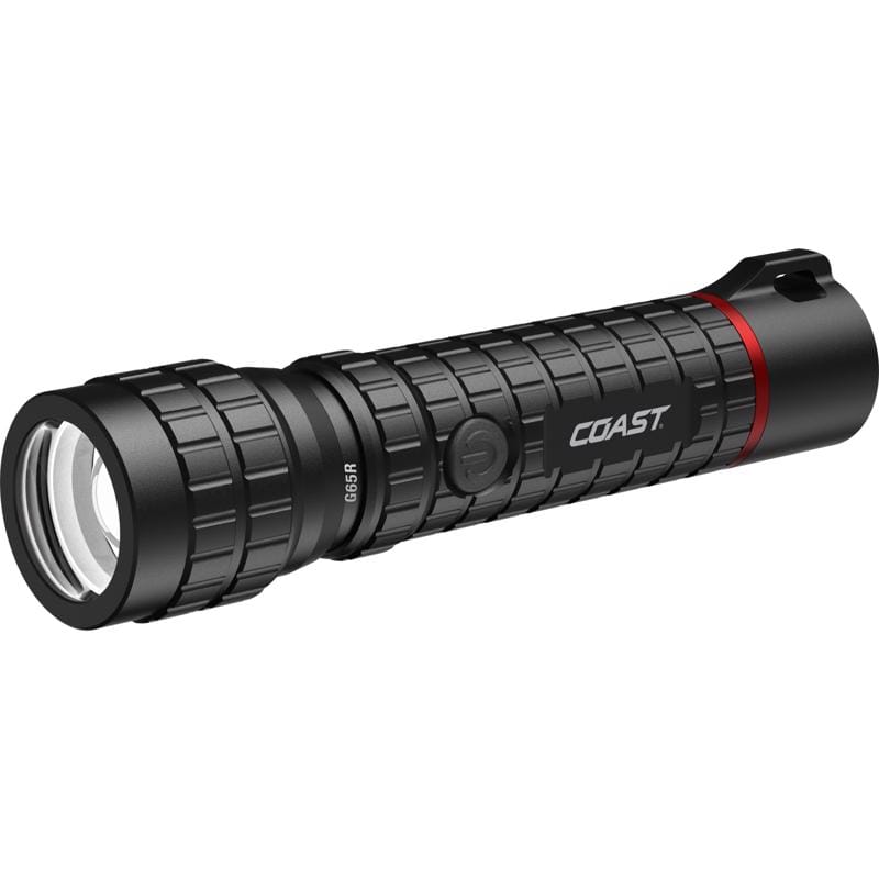 Coast 31440 G65R 1500 lm Black LED Rechargeable Rechargeable Flashlight 2000mAh Battery