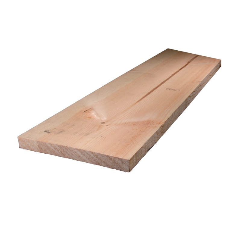 Alexandria Moulding 0Q1X8-70096C 1 in. X 8 in. W X 8 ft. L Pine Board S4S Grade