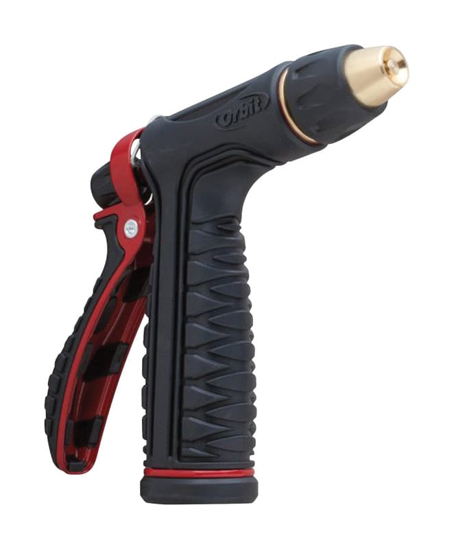 Orbit 56925 Pro Flo 1 Pattern Adjustable Jet Stream Metal Heavy-Duty Hose Nozzle