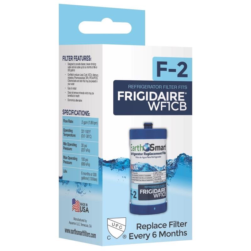 Earthsmart 102610 F-2 Refrigerator Replacement Filter For Frigidaire WFCB