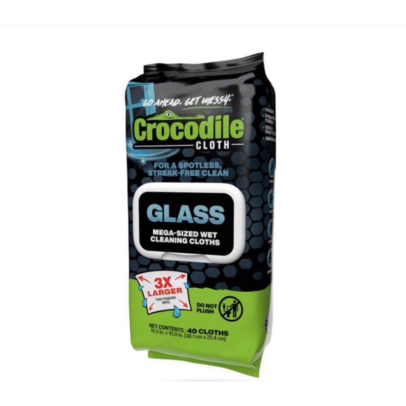 Crocodile Cloth 6940-040 Glass Cloth 10 in. W X 15 in. L 1 pk