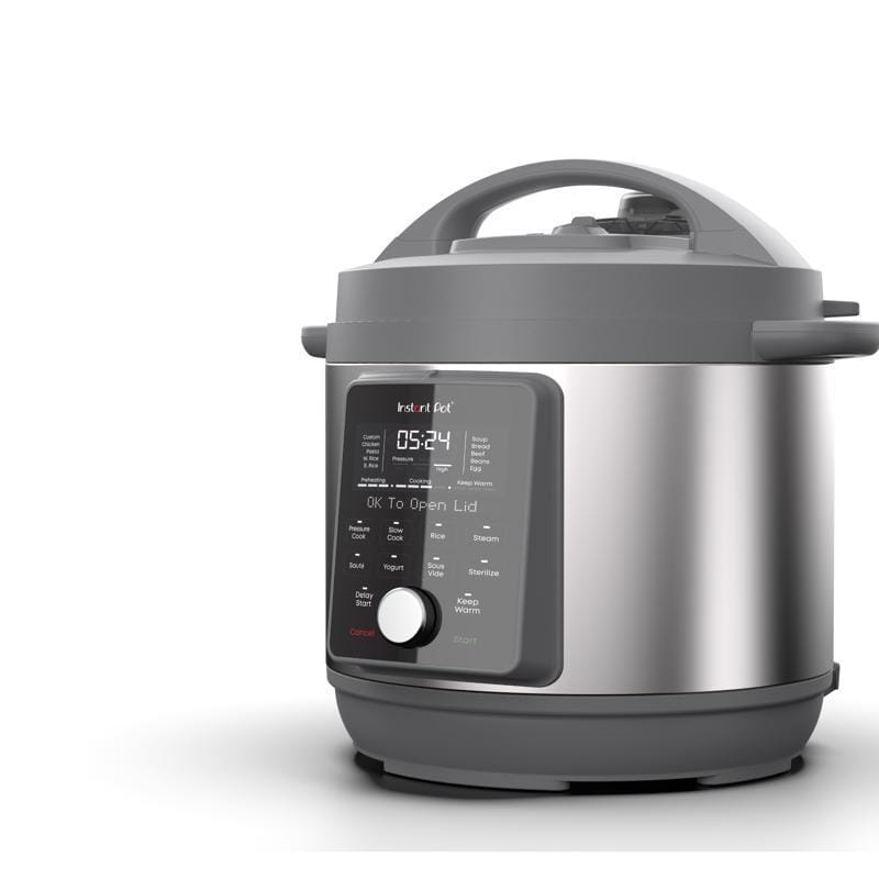 Instant 112-0169-01 Duo Plus Stainless Steel Digital Pressure Cooker 6 qt Black/Silver